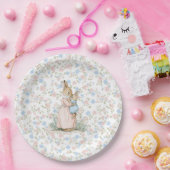 Kleine Peter Konijn en mama Papieren Bordje (Feest)