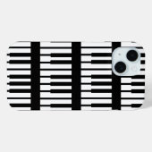 Kleine Piano Keys Klassiek Keyboard Patroon Case-Mate iPhone Case (Achterkant (horizontaal))