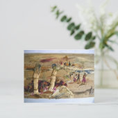 Kleine picknick briefkaart (Staand voorkant)