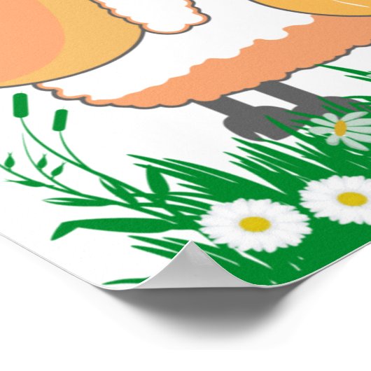 Kleine pieptoon poster (Hoek)