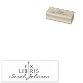 Kleine  Pijl Moderne Bibliotheekboeken Rubberstempel (Gestempeld)