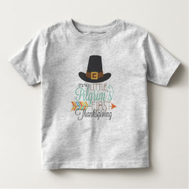 Kleine Pilgrim's eerste Thanksgiving peuter Kinder Shirts