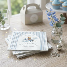 Kleine Piloot Teddybeer Baby Jongens Shower