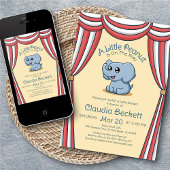 Kleine pinda-Baby shower Kaart