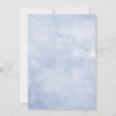 Kleine pinda Elephant Boys Baby shower Kaart (Achterkant)