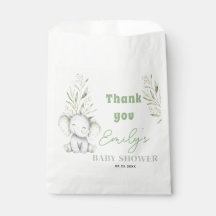 Kleine Pinda Eucalyptus groen Baby shower