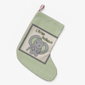 Kleine pinda kleine kerstsok (Voorkant (Hangend))