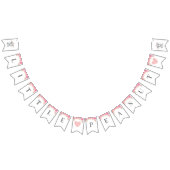 Kleine Pinda Olifant Baby shower Verjaardagsfeestj Vlaggetjes (Alle)