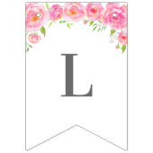 Kleine Pinda Olifant Baby shower Verjaardagsfeestj Vlaggetjes (Tweede vlag)