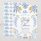 Kleine pinda op de manier waarop ik baby douche ui kaart (Voorkant / Achterkant)