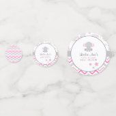 Kleine pinda op de weg roze confetti (Voorkanten)