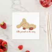 Kleine pinda op weg servet (Insitu)