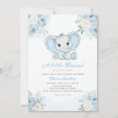 Kleine pinda Waterverf Baby shower Kaart (Voorkant)