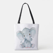 Kleine Pindolifant  Tote Bag (Achterkant)