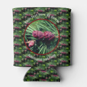 Kleine Pinecones Natuur gepersonaliseerd Blikjeskoeler (Achterkant)