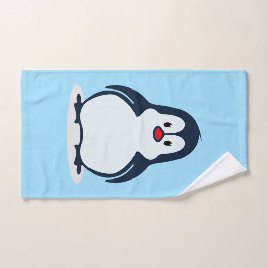 Kleine pinguïn Design Bath-handdoekset Bad Handdoek (Handdoek)
