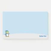 Kleine pinguïn die op sneeuw loopt Post-it Notes (Voorkant)
