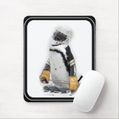 Kleine pinguïn met sleutelvistuig muismat (Met muis)