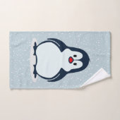 Kleine pinguïn Snowy Design Bath-handdoekset Bad Handdoek (Handdoek)