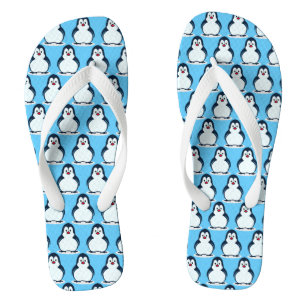 Kleine pinguïns teenslippers