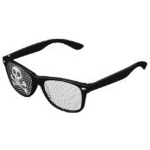 Kleine Piraat Kinder schedel en Crossbones Verjaar Kinder Zonnebril (Gekanteld)