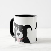 Kleine Pit Bull-Mok Mok (Voorkant links)