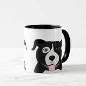 Kleine Pit Bull-Mok Mok (Voorkant rechts)