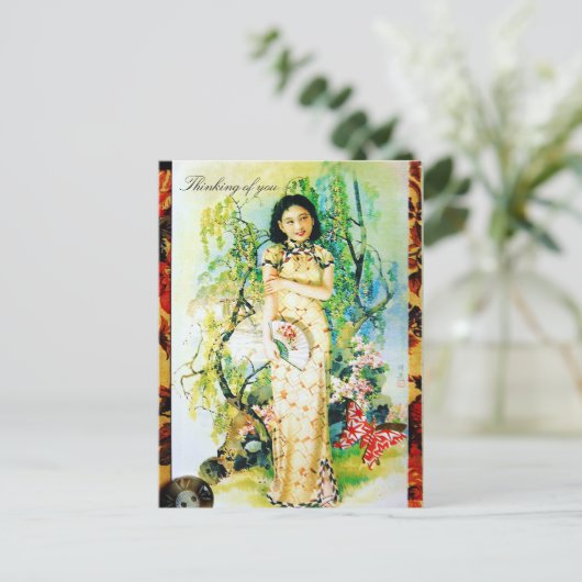 Kleine Pixy Boots - Denk aan je Briefkaart (Staand voorkant)