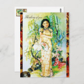 Kleine Pixy Boots - Denk aan je Briefkaart (Voorkant / Achterkant)