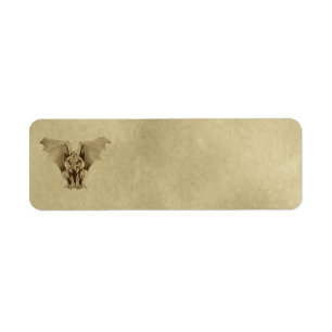 Kleine Plain Gargoyle Apothecary Label