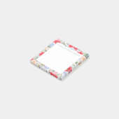 Kleine plaknotitie bloemige Post-It-notities Post-it® Notes (Schuin)