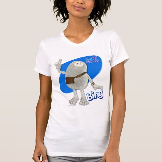 Kleine planeten Bing - A-ha! T-shirt (Voorkant)