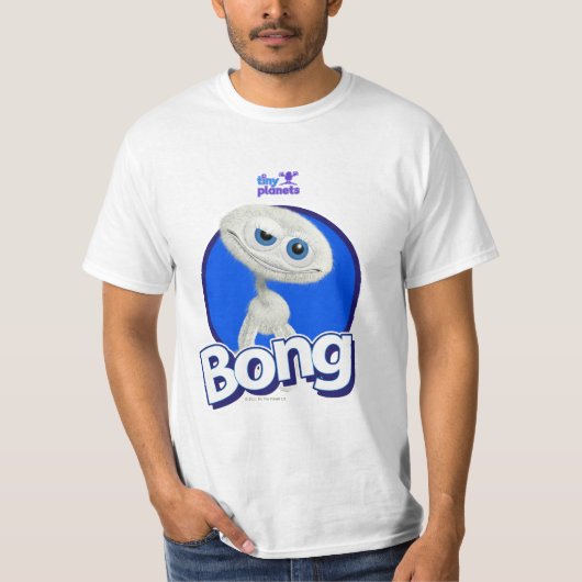Kleine Planeten Bong. T-shirt (Voorkant)