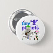 Kleine planeten Eenvoudig Rider Ronde Button 5,7 Cm (Voorkant /achterkant)