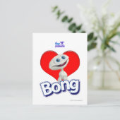 Kleine planeten - Ik hou van bong Briefkaart (Staand voorkant)