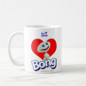 Kleine planeten - Ik hou van bong Koffiemok (Links)