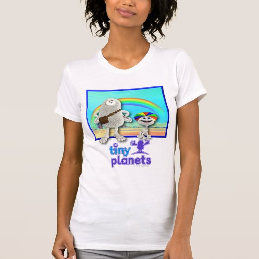 Kleine planeten - Rainbows maken T-shirt (Voorkant)