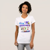 Kleine planetenfamilie t-shirt (Voorkant volledig)