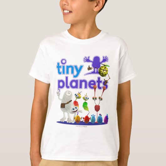 Kleine planetenfamilie t-shirt (Voorkant)