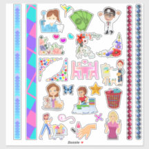  Kleine Planners Verscheidenheid Stickers & Washi