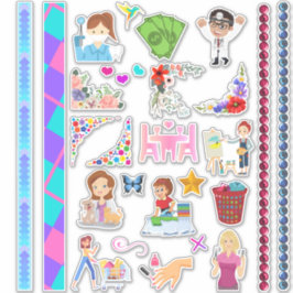  Kleine Planners Verscheidenheid Stickers & Washi