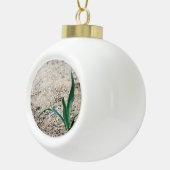 Kleine Plant Keramische Bal Ornament (Rechts)