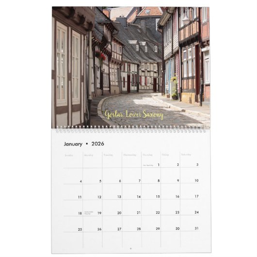 kleine plekken in Duitsland in 2019 Kalender (Jan 2026)
