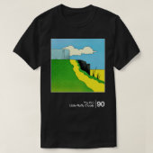 Kleine pluizige wolken Minimal Grafisch Kunstwerko T-shirt (Design voorkant)