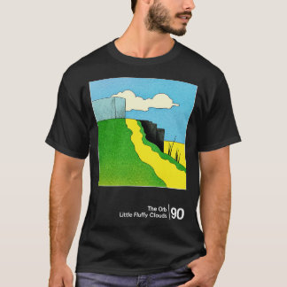 Kleine pluizige wolken Minimal Grafisch Kunstwerko T-shirt