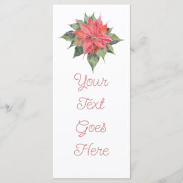 Kleine Poinsettia Menu