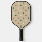 Kleine Polka Dots Pickleball Paddle Sjabloon (Voorkant)