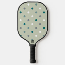Kleine Polka Dots Pickleball Paddle Sjabloon