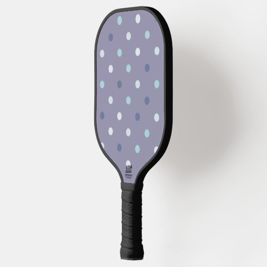 Kleine Polka Dots Pickleball Paddle Sjabloon (Links)