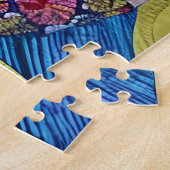 Kleine pom Puppy Quilly als design Legpuzzel (Zijkant)